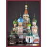 Topný obraz - Rusko - bordo rám