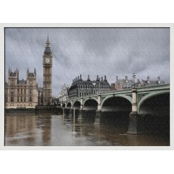 Topný obraz - Deštivý Londýn