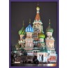 Topný obraz - Rusko - fialový rám