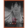 Topný obraz - Londýnský červený autobus