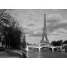 Topný obraz - Černobílá Paříž