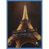 Topný obraz - Noční Eiffelova věž