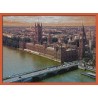 Topný obraz - London - oranžvý rám