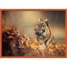Topný obraz - Tygr v listí