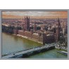 Topný obraz - London - šedý rám