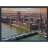Topný obraz - London - tmavě modrý rám