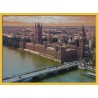 Topný obraz - London - žlutý rám