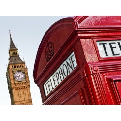 infrapanel - Big Ben a telefonní budka