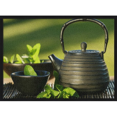 Topný obraz - Zelený čaj