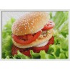 Topný obraz - Hamburger