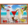 Topný obraz - Plážové koktejly