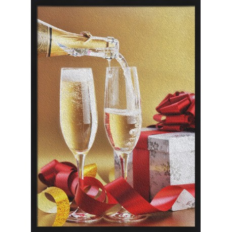 Topný obraz - Sklenky šampaňského