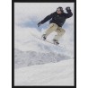 Topný obraz - Snowboard