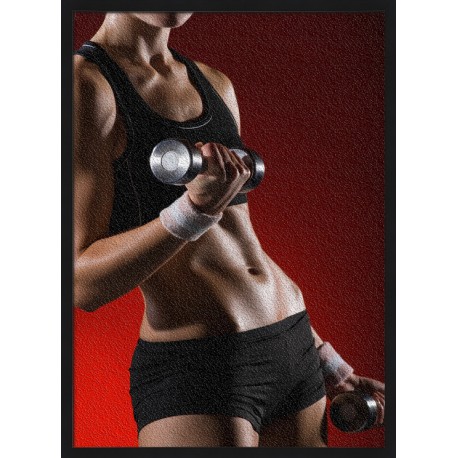 Topný obraz - Fitness