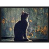 Topný obraz - Kočičí silueta