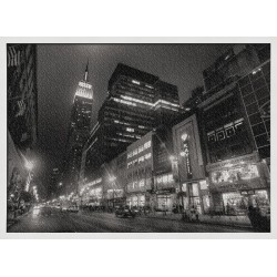Topný obraz - Černobílý New York