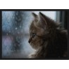 Topný obraz - Kotě u okna