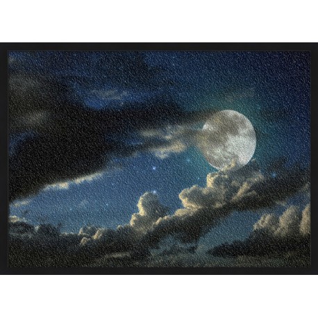 Topný obraz - Měsíc