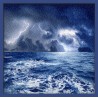 Topný obraz - Rozbouřené moře