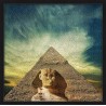 Topný obraz - Sfinga a pyramida