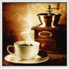 Topný obraz - Káva a mlýnek
