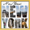 Topný obraz - Nápis New York