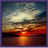 Topný obraz - Západ slunce nad mořem