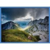 Topný obraz - Švýcarské hory