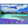 Topný obraz - Jezero Pukaki
